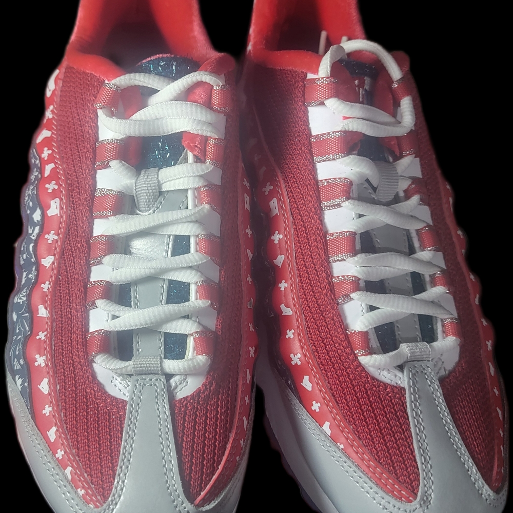 Nike Air Max 95 GS in Red and White